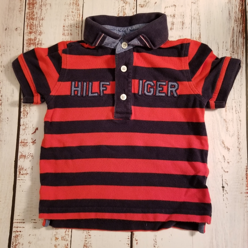 Tommy Hilfiger Striped Polo Shirt 18 months